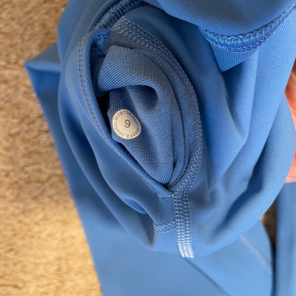 Lululemon Wunder Under High Rise Tight Blue Nile 28” Inseam LW5BT3S Size 6 - Picture 2 of 3